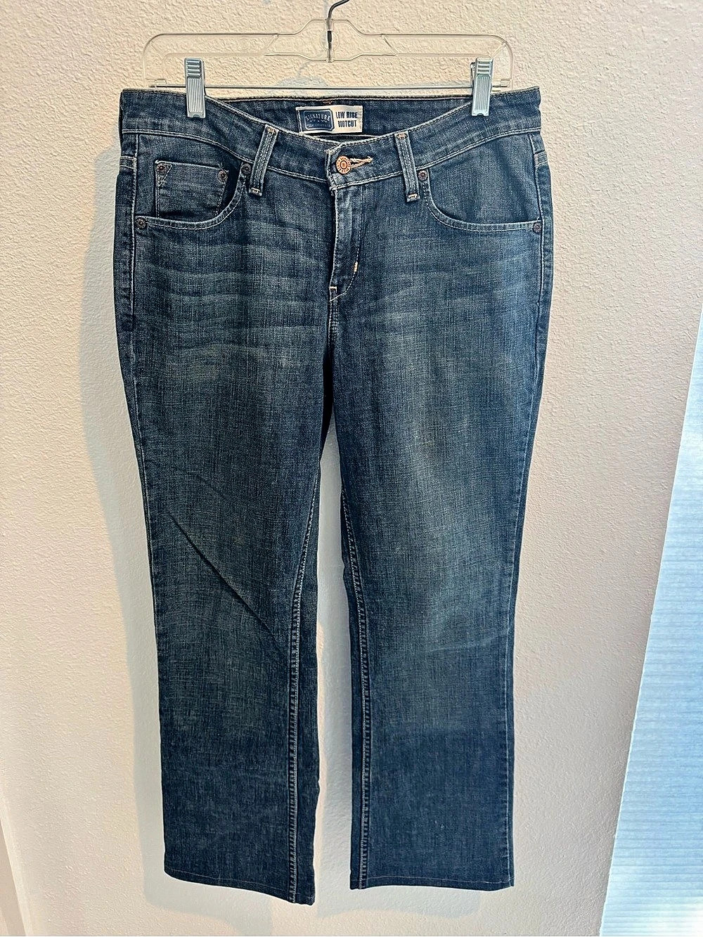Signature by Levi Strauss & Co. Low Rise Bootcut Jeans. in Blue